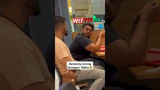 Randomly Sitting on Strangers Tables🤠 Epic Reactions 🤣 [upl. by Ber]