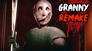 Granny REMAKE TERRIFYING New STORY EXPLAINED ALL ENDINGS [upl. by Dnomse884]