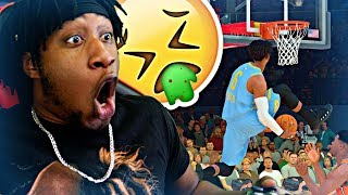 They Had A ROOKIE GUARDING ME And THIS HAPPENED DUNK CONTEST DUNKS IN GAME  NBA 2K19 MyCAREER [upl. by Breeze587]