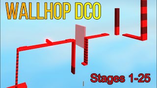 Wallhop Difficulty Chart Obby Stages 125 [upl. by Spencer]