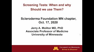 Minnesota Scleroderma Virtual Patient Education Conference 2020 [upl. by Entruoc]