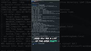 NMAP Hacking How to Find Hidden Vulnerabilities in Minutes cybersecurity shorts hacker [upl. by Ielerol522]