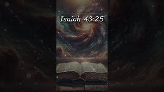 Isaiah 4325 eternalsecurity oncesavedalwayssaved biblestudy [upl. by Gervase]