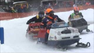 vintage snowmobile racing TC 250 [upl. by Gnivri251]