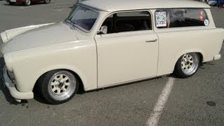 IFA TRABANT 601 KOMBI TUNING ITT TRABANTTREFFEN 2013 OLDTIMERTREFFEN Tiefergelegt [upl. by Nightingale]