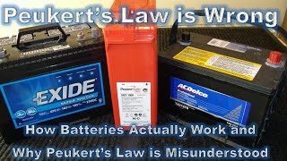 Peukerts Law is Wrong and Heres Why  Part 3 of 3 [upl. by Ellehcear]