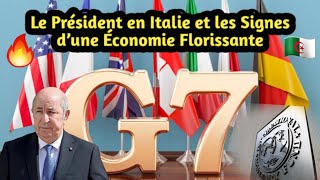 Le Président au G7 en Italie  Une Participation Historique et Déterminante [upl. by Obadiah44]