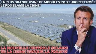 Percée Solaire De La Chine La Plus Grande Usine PV DEurope Menacée De Fermeture [upl. by Lisle]