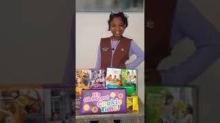 Sydni Bs Girl Scouts Cookie Sales Pitch  Brownie Troop 4437  Raleigh NC [upl. by Batory151]