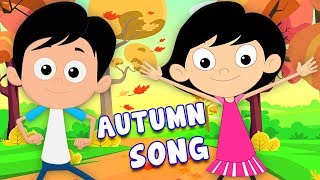 Chanson dautomne  Chanson Pour bébés  comptines en français  saison dautomne  Autumn Song [upl. by Evie790]