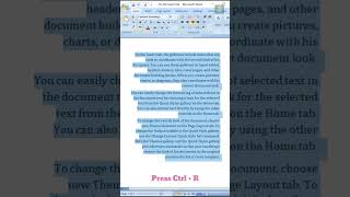 How to Align Text on Left and Right Side in Microsoft Word  Left or Right Align  The Tech Leaf [upl. by Jolenta]