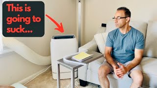 Do Portable Air Conditioners REALLY work Rintuf 12K BTU Review [upl. by Docia864]