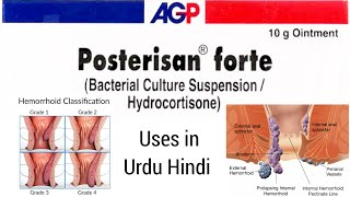 Posterisan Forte cream Uses in Urdu Hindi [upl. by Tiffie334]