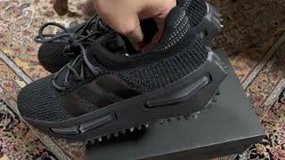 Unboxing Adidas NMD S1 IG5537 Black Carbon [upl. by Socrates169]