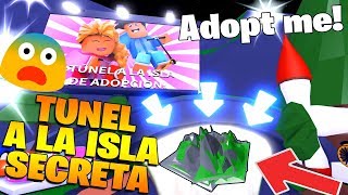 COMO VIAJAR A LA ISLA SECRETA POR EL PORTAL EN ADOPT ME ROBLOX [upl. by Minnie]