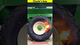 Application of Charles law vigyan physics shorts [upl. by Samohtnhoj]