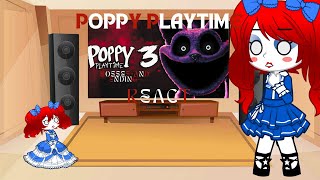 Poppy Playtime React  Poppy Playtime Chapter 3 Bosses  Final Ending [upl. by Ryley]