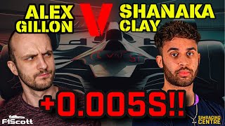 Alex Gillon v Shanaka Clay BEST LAST LAP IVE EVER SEEN [upl. by Banky]