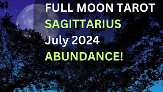 SAGITTARIUS ♐️ Full Moon Readings for July 2024 Detailed with Tarot Cards [upl. by Hort942]