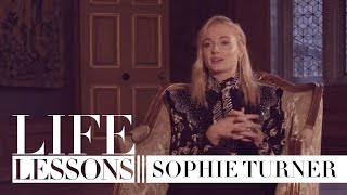 Sophie Turner on saying goodbye to Sansa Stark and advice from Priyanka Chopra  Life Lessons [upl. by Baalbeer]