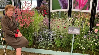 Summer Flowering Perennials at Hampton Court Flower Show [upl. by Aninotna215]