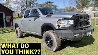 Ram 2500 Fender Flares  My Thoughts and Install Tips  Bushwacker Power Wagon Style  Overland [upl. by Agnesse765]