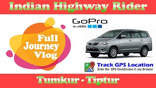 4K Ultra HD Tumkur to Hassan  NH 73 Adventure Ride with GoPro Car Mount [upl. by Tsenre627]