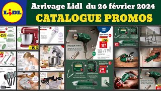 arrivage LIDL du lundi 26 février ✅ Bricolage Parkside 🔥 Catalogue promos deals Silvercest Cien [upl. by Lennaj851]