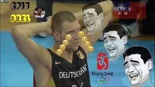 Yao Ming vs Dirk Nowitzki Beijing Olympics Full Duel Highlights 160808 Yao25 Dirk24 1080p [upl. by Bellamy]