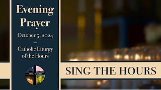 10524 Vespers Saturday Evening Prayer of the Liturgy of the Hours [upl. by Ruenhcs]