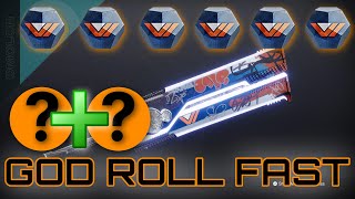 Get The GOD ROLL TODAY FAST  The SLAMMER Nightfall Weapon  Focus  God Roll Guide Destiny 2 [upl. by Icats]