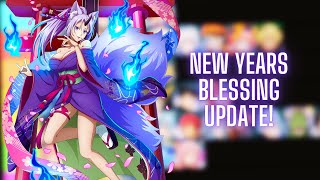 PRETTY SOLID META NEW YEARS BLESSING TIER LIST UPDATE  Slime Isekai Memories [upl. by Aromat]