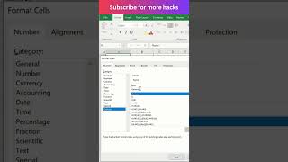 Excel trick 12 Don’t do this ❌ exceltech tutorial excel exceltricks trending shorts ytshorts [upl. by Grew]