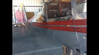 Luscombe 8a  How to Polish Aircraft Aluminum [upl. by Lucrece]