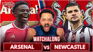 Arsenal 41 Newcastle  Premier League  Watchalong WTroopz [upl. by Eshman992]