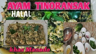 AYAM BUMBU TINORANSAK Khas ManadoHalaldi jamin enak [upl. by Carrel]