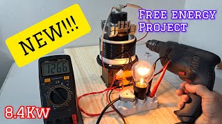 Magnetic Induction Generator Free Energy Experiment [upl. by Velasco664]