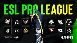 День 1  ESL Pro League Season 20  Playoffs  КРNВОЙ ЭФИР [upl. by Laroc]