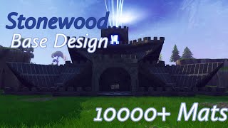 Stonewood Base design  Fortnite Save The World [upl. by Annehs]