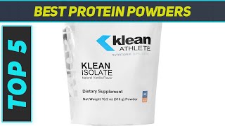 Top 5 Protein Powders in 2023 [upl. by Bushey180]