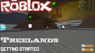 Roblox Lets play Treelands Ep 1 Getting started [upl. by Lantz]