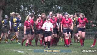 160117 Lichfield Ladies v Worcester Ladies Highlights [upl. by Adnirak]