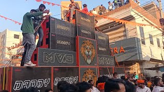 🚩shivaji jayanti gadag 2023 🔊sk sound belgaum daddy 18 💥🇮🇳 shivaji trending viral SKsound [upl. by Yelkcub986]