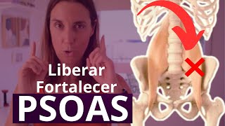 PSOAS ILIACO Libera y fortalece tu psoas y ALIVIA dolor  Fisiokorb [upl. by Ainotal]