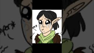 Isabela vs Merrill Dragon Age 2 dragonage dragonage2 dragonageinquisition shorts lore [upl. by Irvine672]