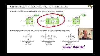 Alkyl Sulfonates Preparation and Reactions [upl. by Ocana]