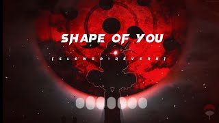 Shape of you  Ed Sheeran  Slowedreverb [upl. by Yanrahs]