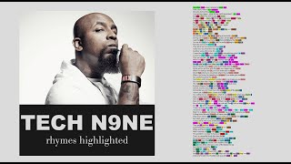 Tech N9ne  Outdone  Lyrics Rhymes Highlighted 127 [upl. by Jeffery493]