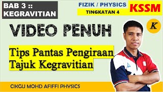 Tips Pengiraan Mudah Pantas Kegravitian  Easy Gravitational Calculation Tips [upl. by Elihu841]