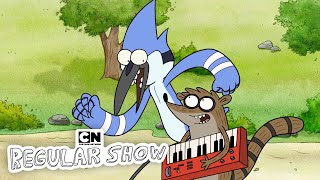 MASHUP Mordecai and Rigbys First vs Last Scene  Regular Show  Cartoon Network [upl. by Anilas]